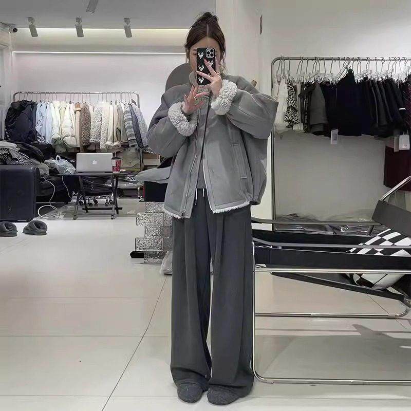 LILY MOST时尚毛绒一体保暖外套2025冬季新款百搭休闲夹克棉服女,女装/女士精品,羊绒衫,淘宝优惠券,粉丝福利购,淘宝优惠卷