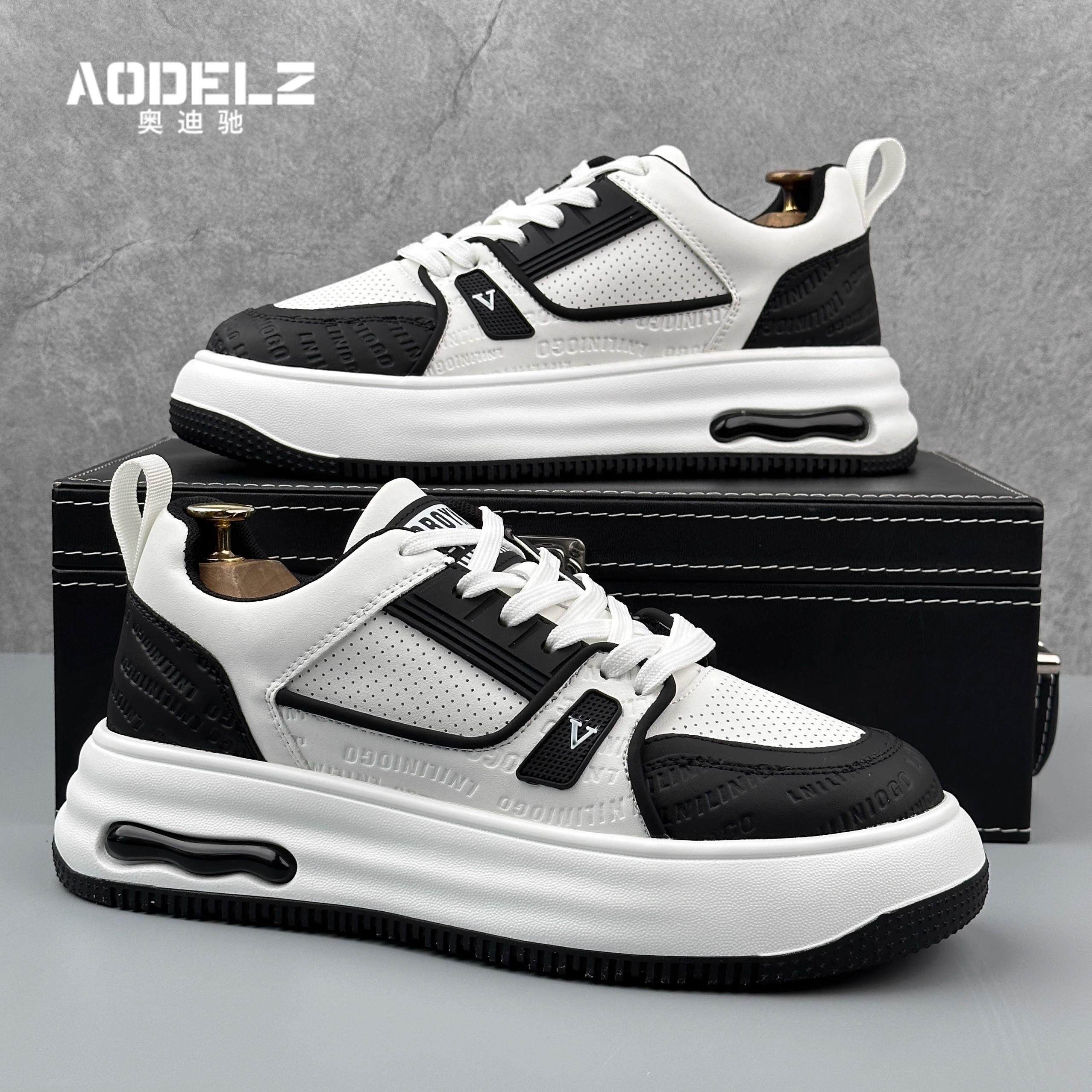 欧洲站板鞋男2025冬季新款潮牌时尚厚底低帮内增高百搭休闲小白鞋