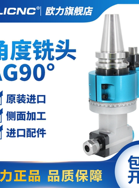 进口数控CNC角度铣头 BT30 40 50加工中心龙门铣床90度立卧侧铣头