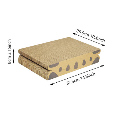 猫抓板瓦楞纸弧形护颈磨爪玩耍猫猫玩具加厚加密不掉屑宠物猫