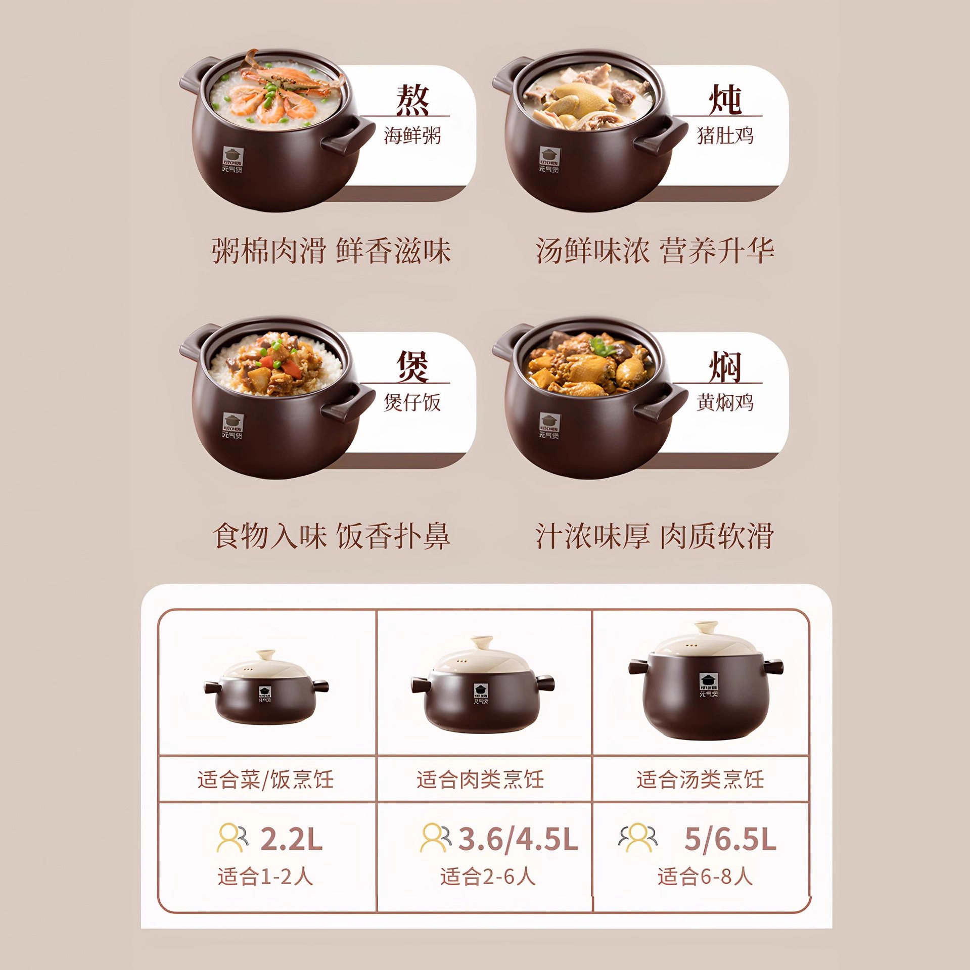 耐热砂锅燃气灶煲汤明火