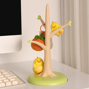 新款创意树脂爬爬架玄关入户钥匙收纳摆件客厅桌面装饰品礼品