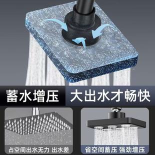 小蛮腰淋浴增压花洒喷头顶喷加压单头淋雨家用莲蓬头洗澡套装