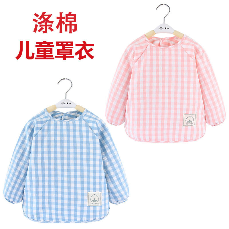 宝宝吃饭罩衣围兜防水防