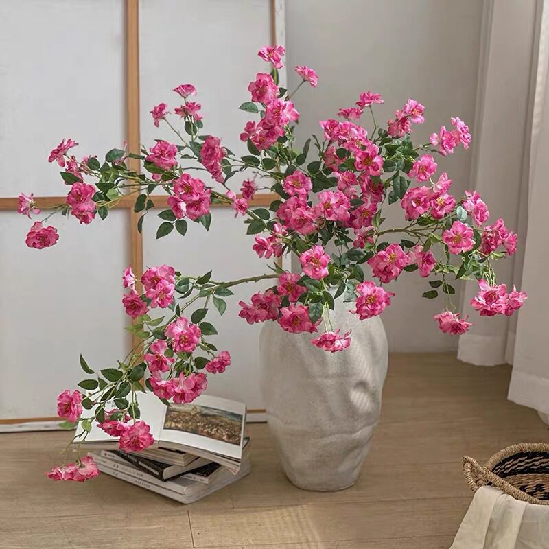 仿真花甜心露莲酒店花瓶