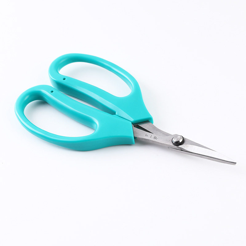 张小泉园艺家用翘头剪葡萄藤剪刀商用不锈钢修果弯头蔬果修枝剪子