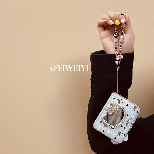 适用于华为折叠闪钻kitty手机壳
