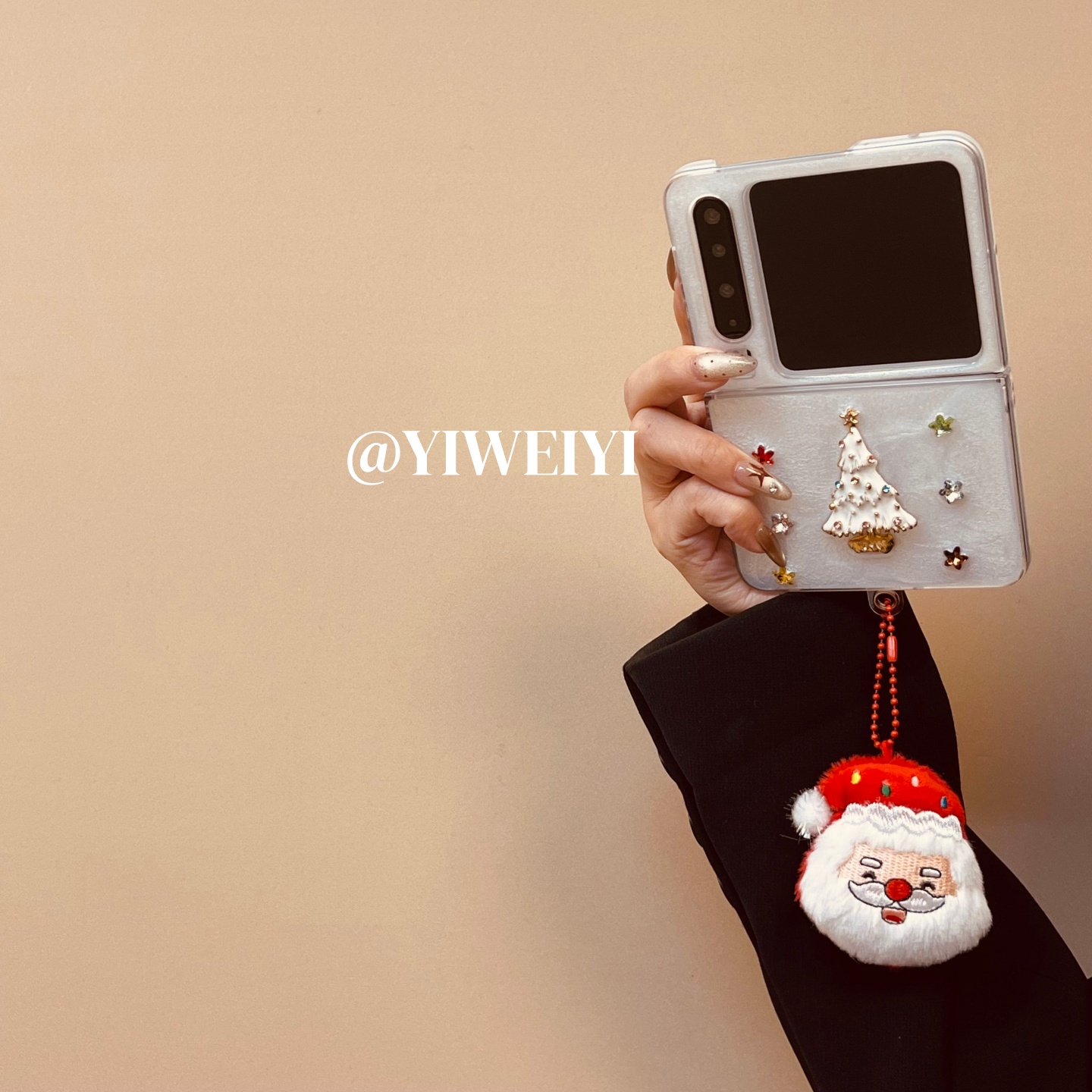 适用于华为手机壳折叠屏可爱挂件