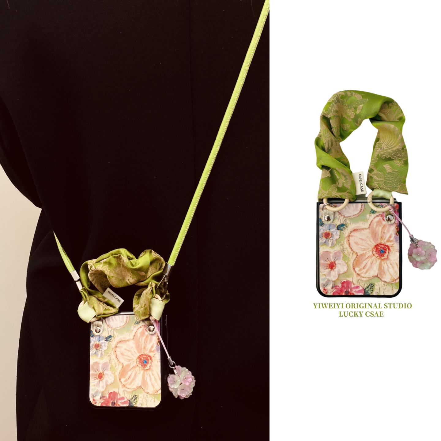 适用于华为折叠奢华高级感手机壳