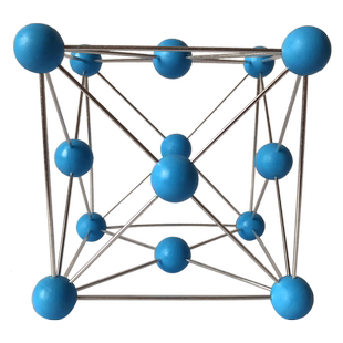 铜晶胞结构模型型号JG-66高中大尺寸Cu晶体金属棍