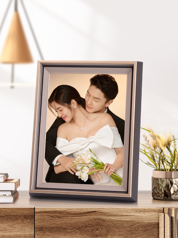 洗照片做成相框摆台定制打印水晶婚纱照片挂墙儿童全家福相册摆件,家居饰品,相框/画框,淘宝优惠券,粉丝福利购,淘宝优惠卷