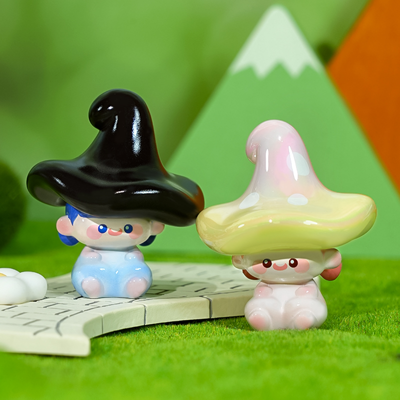 蘑菇小精灵潮玩迷你盲盒