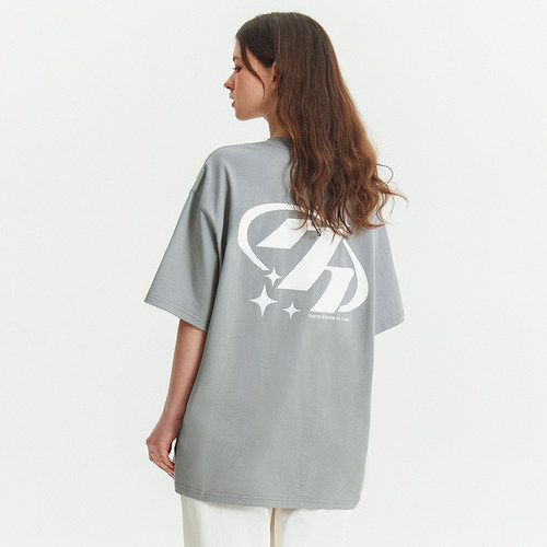 NNOVA错位LOGO基础短袖国潮短袖