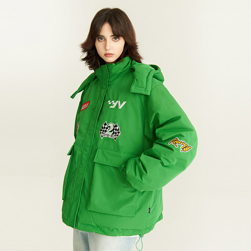 nnova潮流加厚棉衣冬季