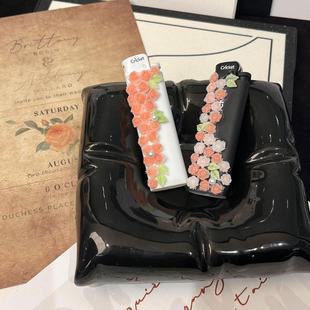 花卉树脂配饰diy浮雕一次性打火机cricket个性 创意闺蜜情侣耐用