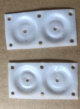 SYSTEC真空泵膜片四氟隔膜片进口特氟龙膜片抽气动泵40*76耐腐蚀