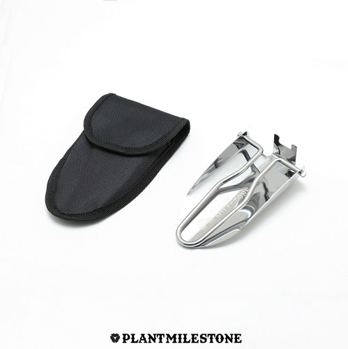 Milestone块根植物金属种植工具