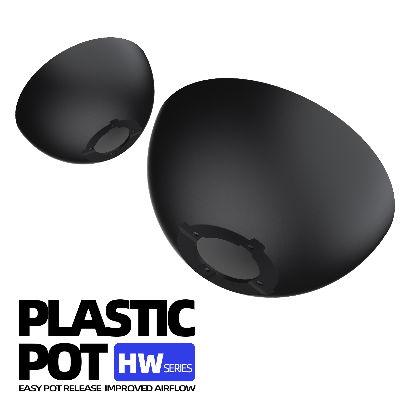 PMS北欧风装修耐用园艺盆块根植物多肉花器蝴蝶兰透气透水龙舌兰