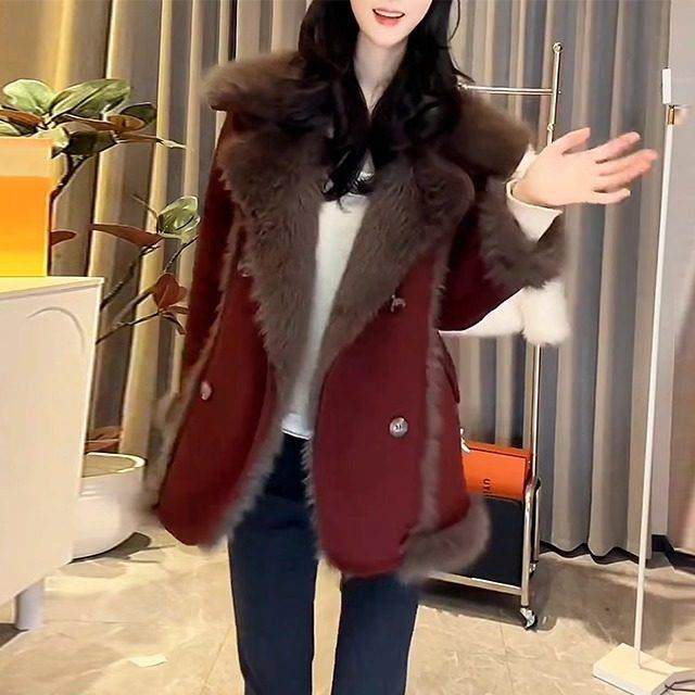 香港毛毛茸高级感皮草冬季外套女士加厚皮毛一体派克服水貂毛大衣,女装/女士精品,大码棉服,淘宝优惠券,粉丝福利购,淘宝优惠卷