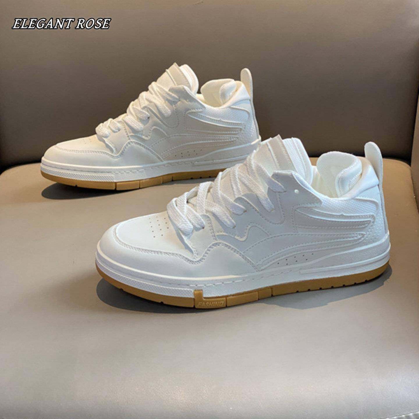 ELEGANT ROSE 男鞋新款低帮拼色柔软减震舒适轻便耐磨休闲板鞋,流行男鞋,雨鞋,淘宝优惠券,粉丝福利购,淘宝优惠卷