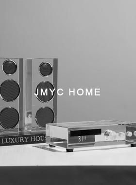 现代轻奢音乐主题音响摆件样板间售楼处办公室客厅茶几桌面装饰品