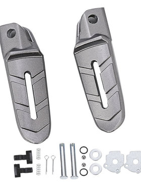 适用于电动车电摩车改装配件TVS脚蹬折叠脚踏后座踩脚搁脚踏板