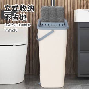 拖把家用带桶刮刮乐办公懒人平板拖地拖地一拖净