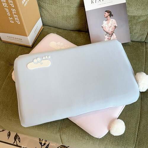 星球深睡儿童枕宝宝幼儿园可爱毛球零压力记忆棉枕头可拆卸枕套