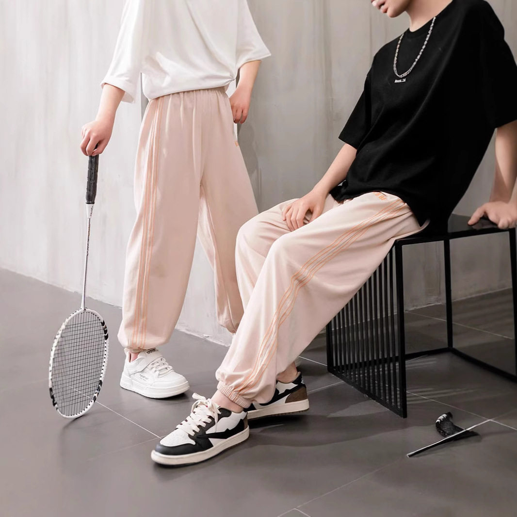 2026新款儿童防蚊裤男童夏季运动休闲裤女童百搭小孩宽松裤子外穿