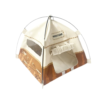 1:12娃娃屋dollhouse家具摆件迷你小帐篷模型配件露营场景摆件