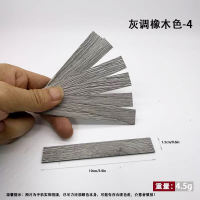 dollhouse furniture and ornaments, mini herringbone wood grain small floor model, miniature scene accessories thumbnail 6