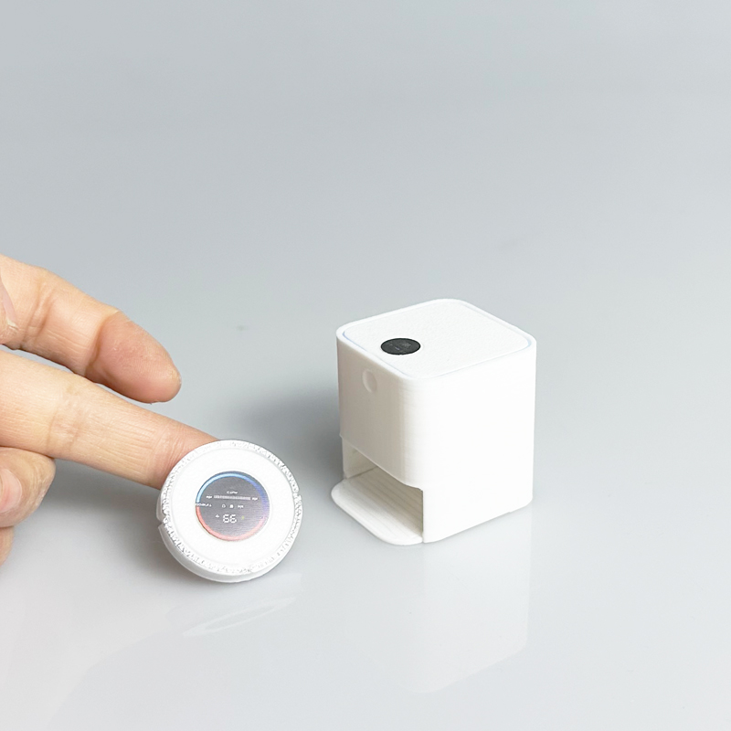 1:12娃娃屋配件dollhouse袖珍模型扫地机器人迷你扫地机微缩摆件