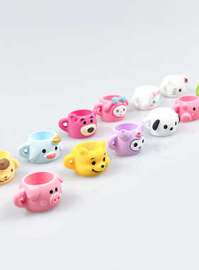 娃娃屋dollhouse摆件迷你微缩食玩场景配件小马克杯模型拍摄道具