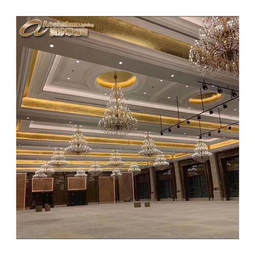 欧式吊灯埃及水晶蜡烛灯客厅灯现代轻奢大气餐厅酒店婚庆灯具厂家