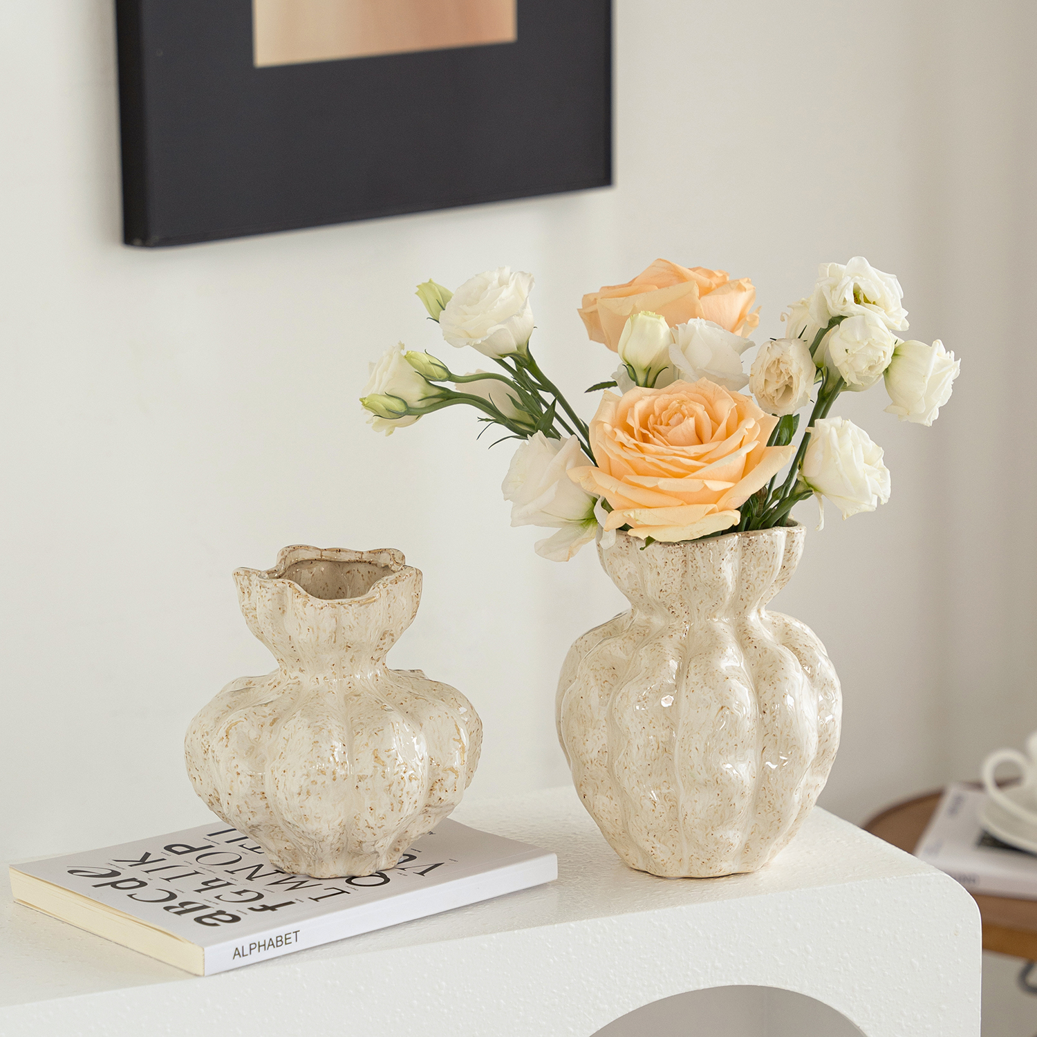 法式创意设计感小众水培鲜花花器