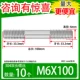 M6*100 [10]