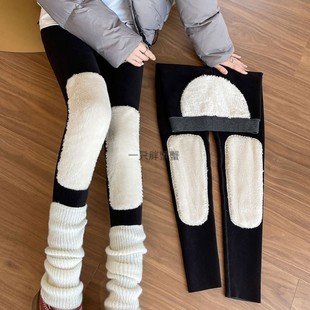 羊毛羊绒打底保暖棉裤 哈尔滨东北零下20度防寒女冬季 加厚加绒男士