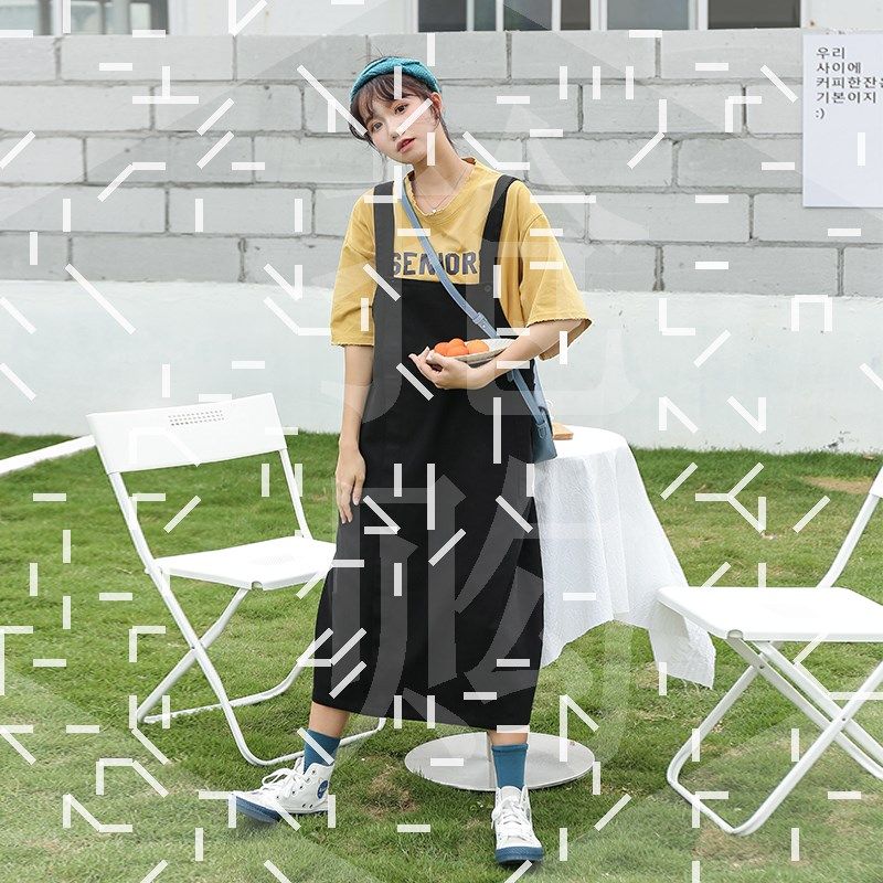 加肥加大碼女裝洋氣減齡牛仔背帶裙女胖妹妹寬松顯瘦連衣裙子夏在類目 女裝/女士精品, 大碼女裝中 - 來自Buy2taobao.com提供專業的淘寶代購服務