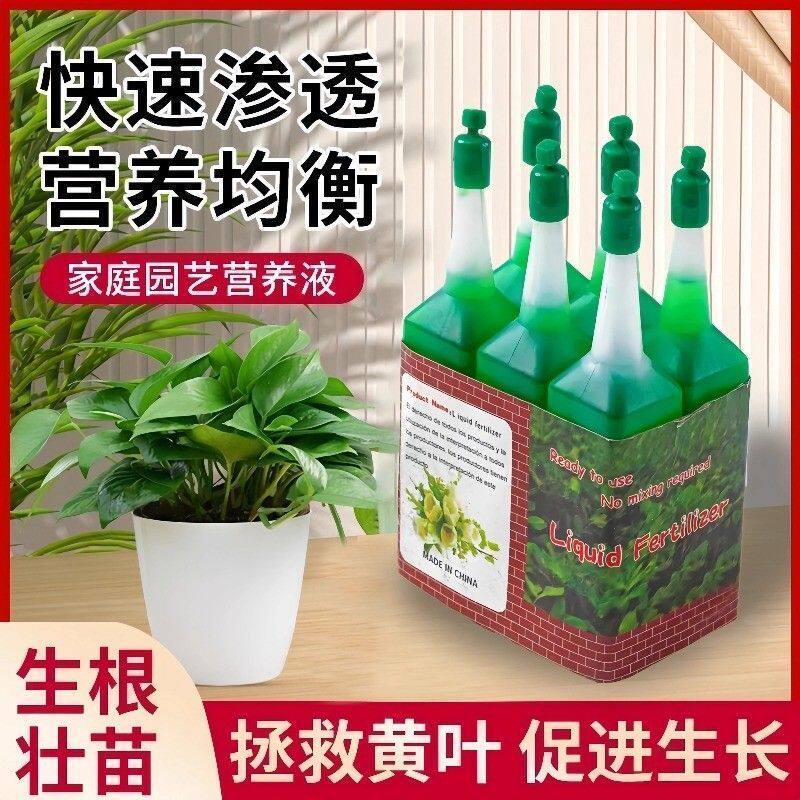 营养液植物通用型绿萝富贵竹发财树巴西木多肉绿植花肥快速生根液