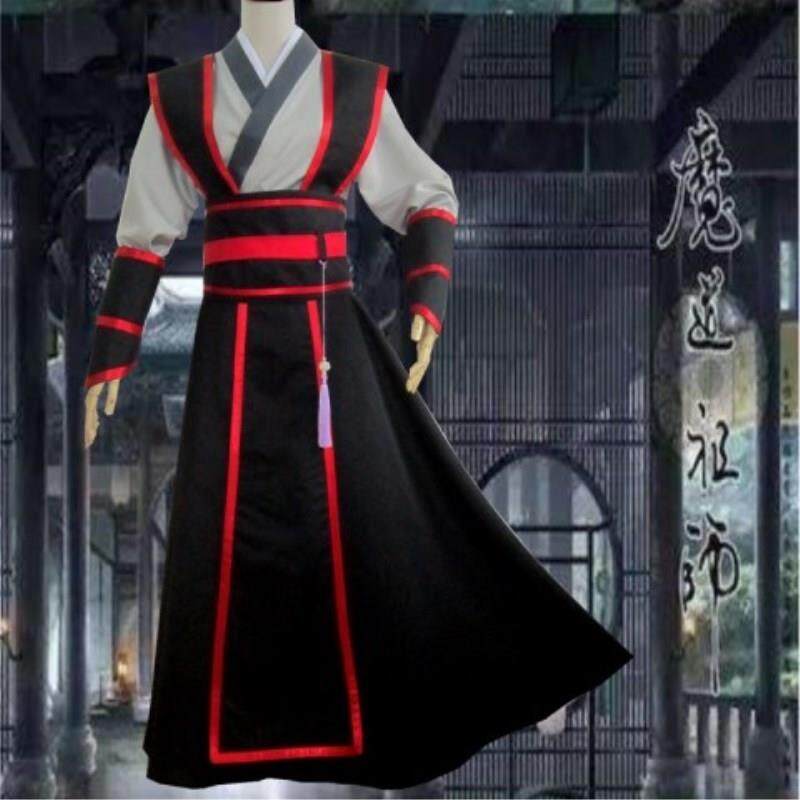 魔道cos服古装祖师魏无羡的少年动画版男cospaly女 服装在类目 模玩/动漫/周边/cos/桌游, Cosplay服饰/道具/服务, Cosplay男装中 - 来自Buy2taobao.com提供专业的淘宝代购服务