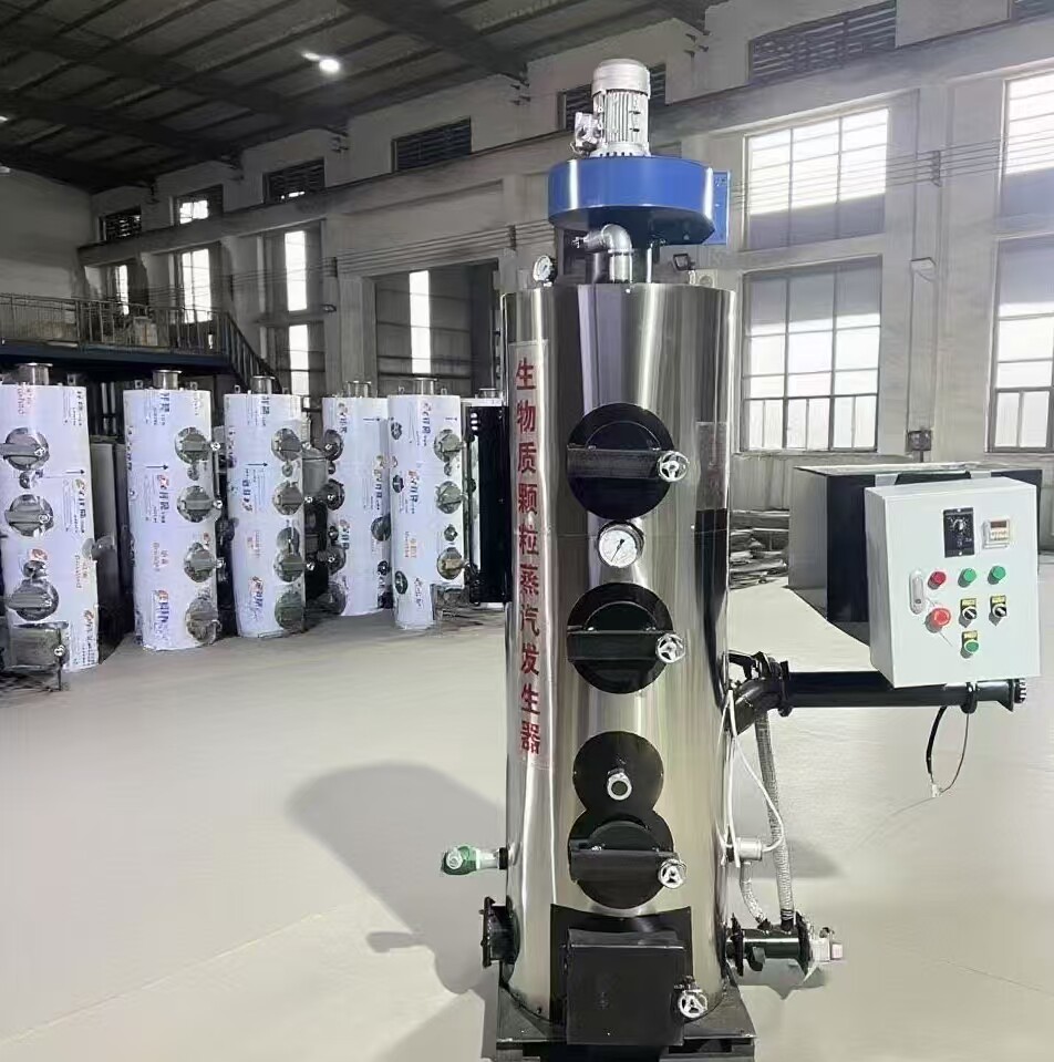 蒸汽锅炉燃煤烧柴两用颗粒发生器暖气家用采暖炉养殖数控地暖锅炉