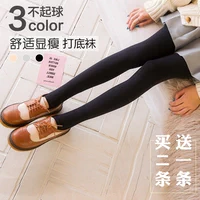 Bộ đồ. Vớ chống móc quần lót màu đen dày phần da dày không thêm vớ cashmere bếp lò xo nữ mùa xuân và mùa đông. - Vớ giảm béo vớ adidas