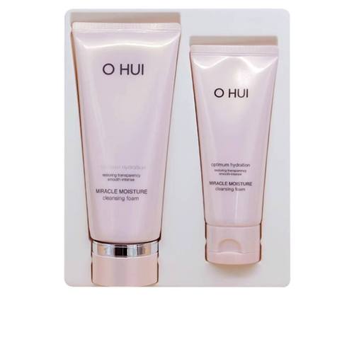 韩国Ohui欧蕙洗面奶 粉色泡沫洁面乳温和深层清洁