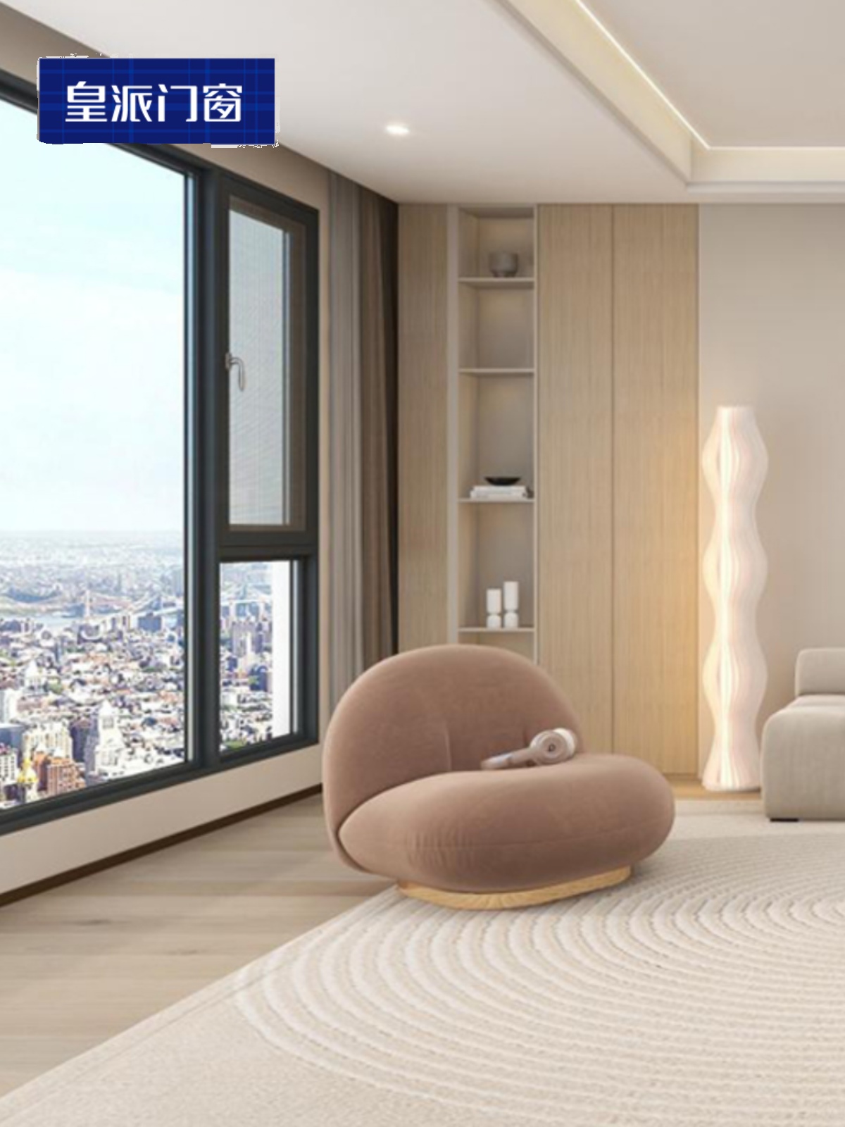 皇派门窗断桥铝门窗封阳台套餐定制 大玻璃落地窗系统窗阳台封窗