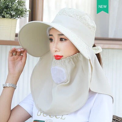 干农活女春夏秋大帽檐采茶帽防晒