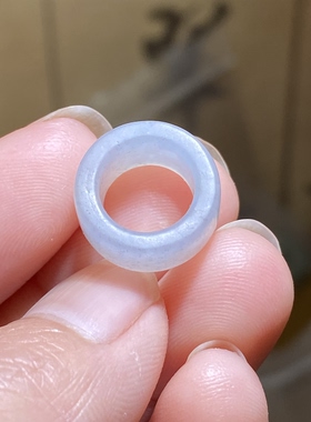 和田玉白青花籽料卡9直切宽版随型跑环复古风文玩珠串锁骨链挂饰