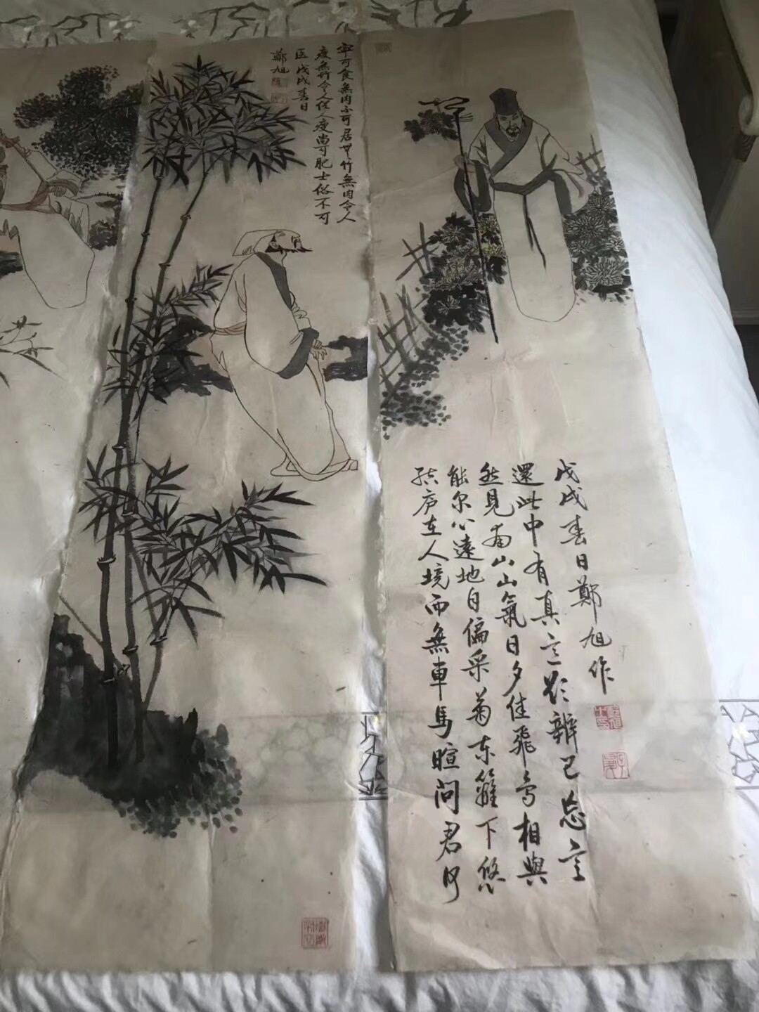 西和麻纸纯手工制作用于书画国展宣纸/书画纸