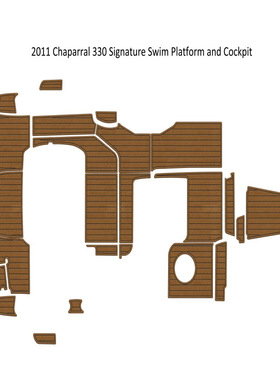 2011 Chaparral 330 Signature 游艇船舶EVA柚木地板eBay热销