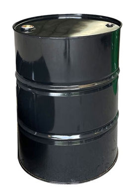 越越尚圆形烤漆桶黑色烤漆铁桶闭口200L560*560*890mm柴油汽油桶