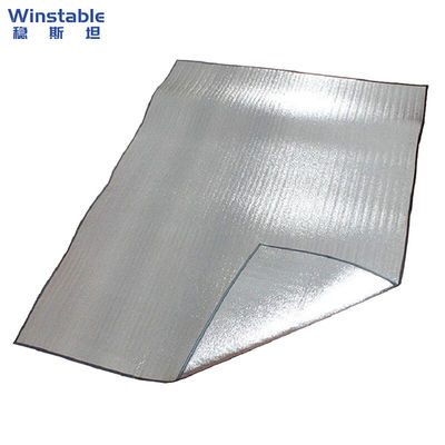 稳斯坦W7151双面铝箔防潮垫加厚单双人应急救援保温铝膜床垫隔热